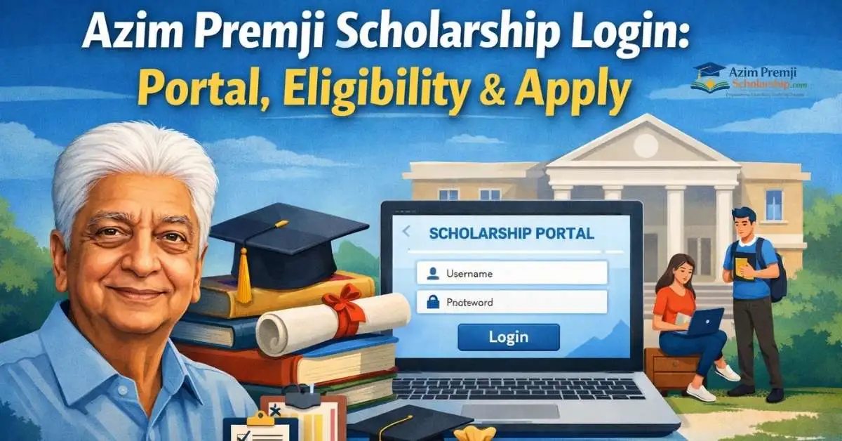 Azim Premji Scholarship Login 2026