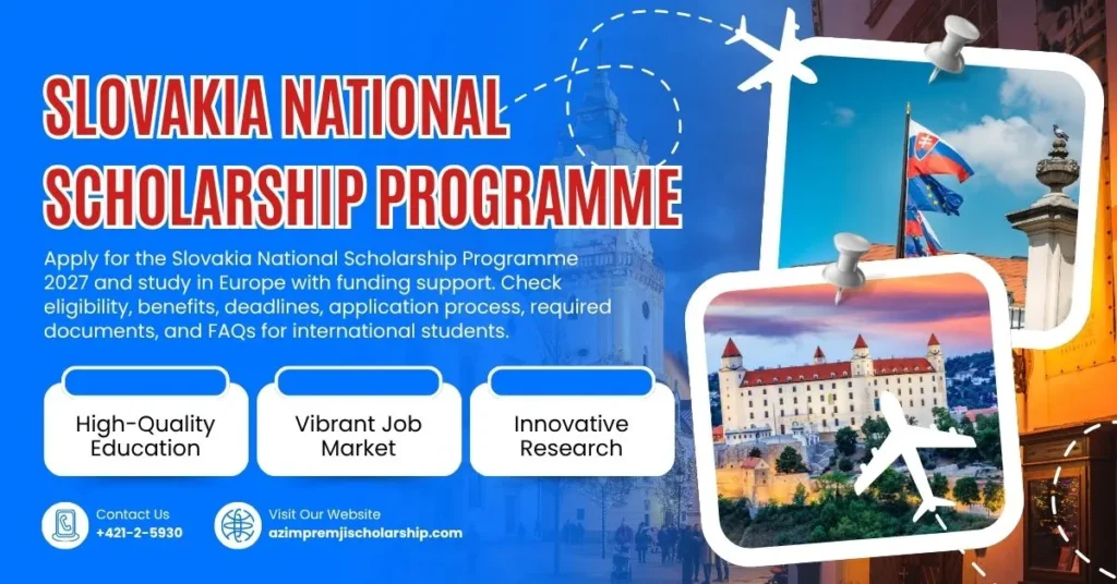 Slovakia National Scholarship Programme 2027